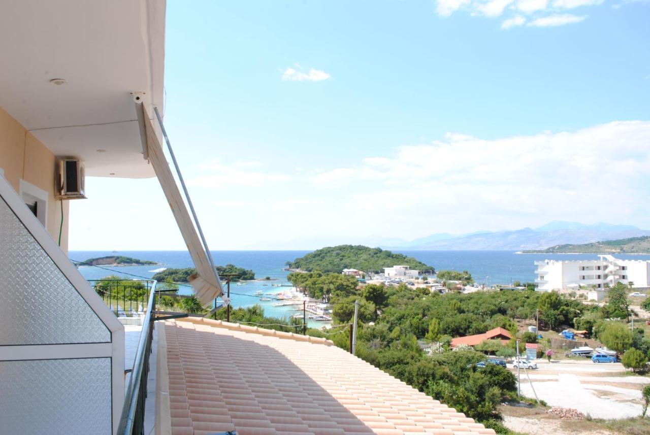 Hotel Mikela Ksamil Bagian luar foto